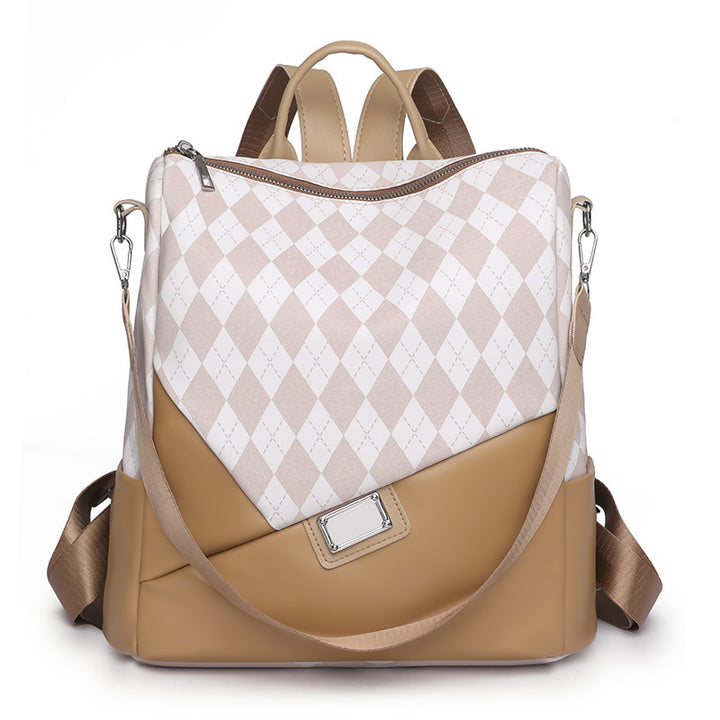 Stilvolle Harlequin-Muster Rucksack