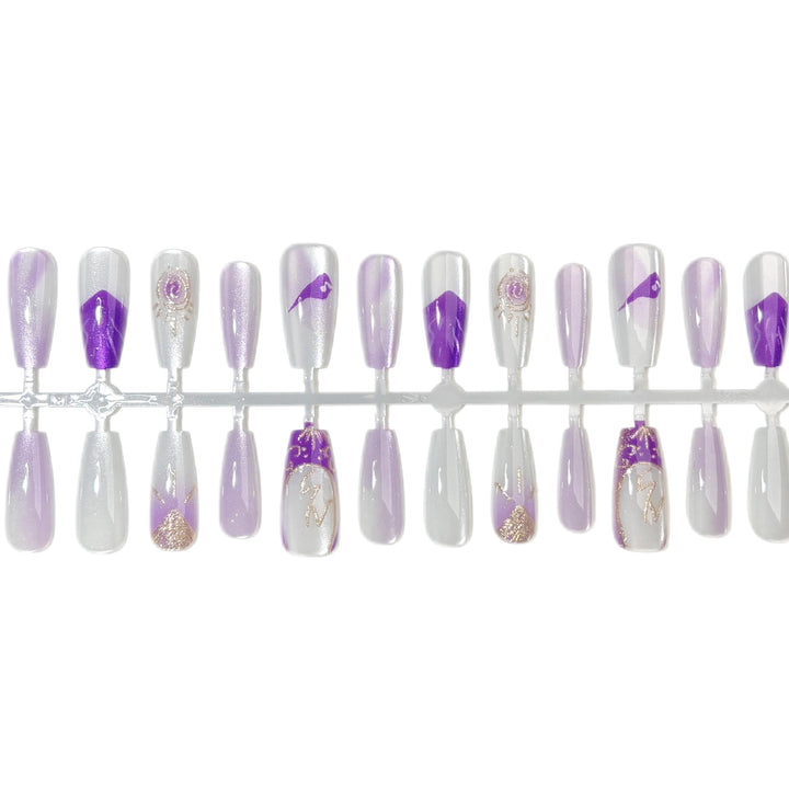 Glamorous Press-On Nagelkunst Set