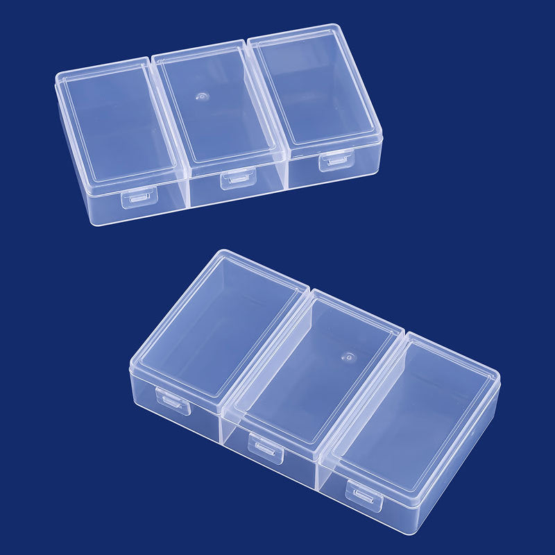 Mehrfächer-Transparente Bastelaufbewahrungsbox Karnz