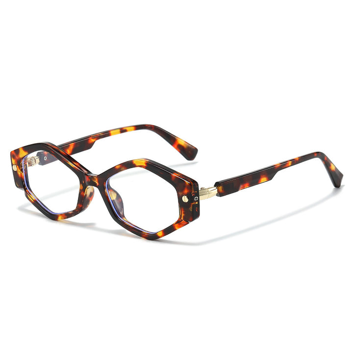 Modische hexagonale Sonnenbrille Karnz