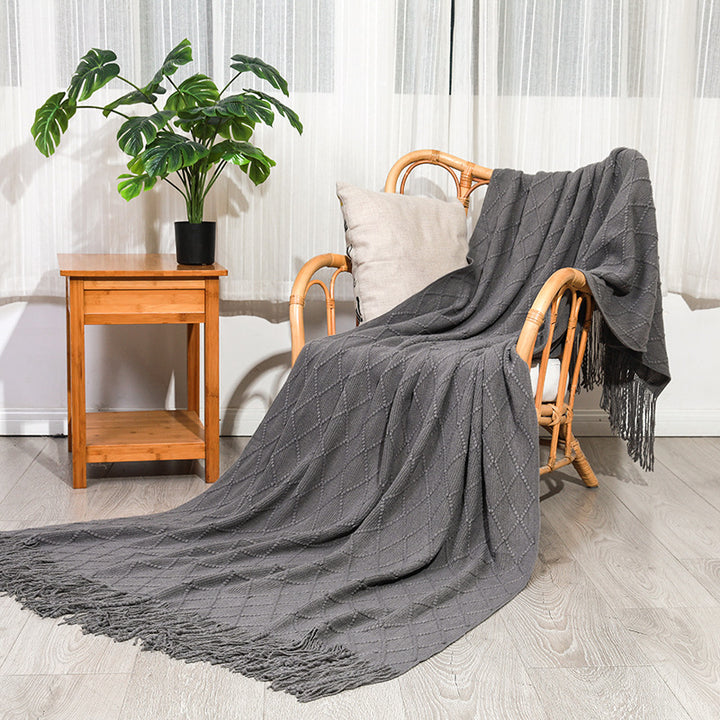 Kuschelige elegante Wurfdecke