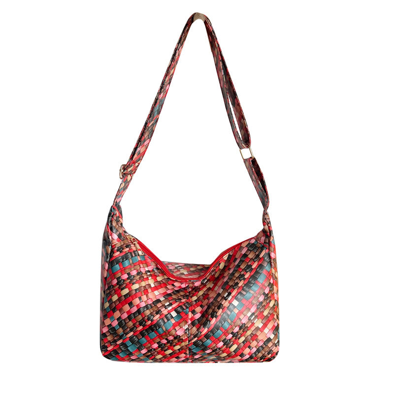 Bunte Woven Hobo Bag Karnz