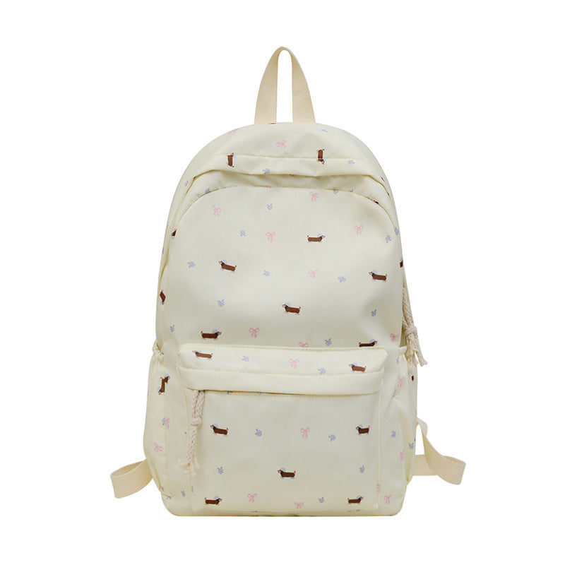 Verspielt Hundenmuster Rucksack Karnz