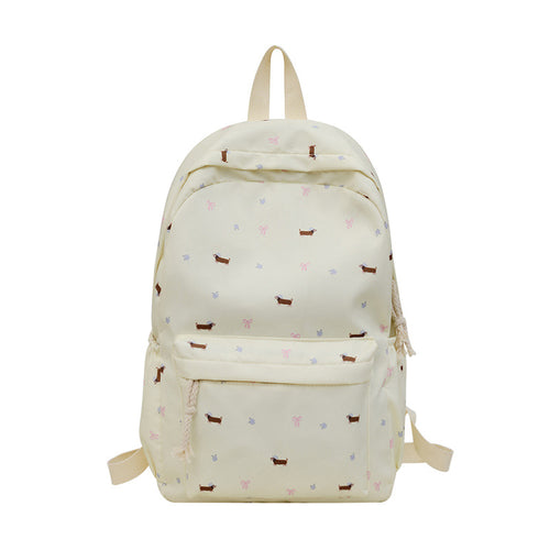 Verspielt Hundenmuster Rucksack Karnz