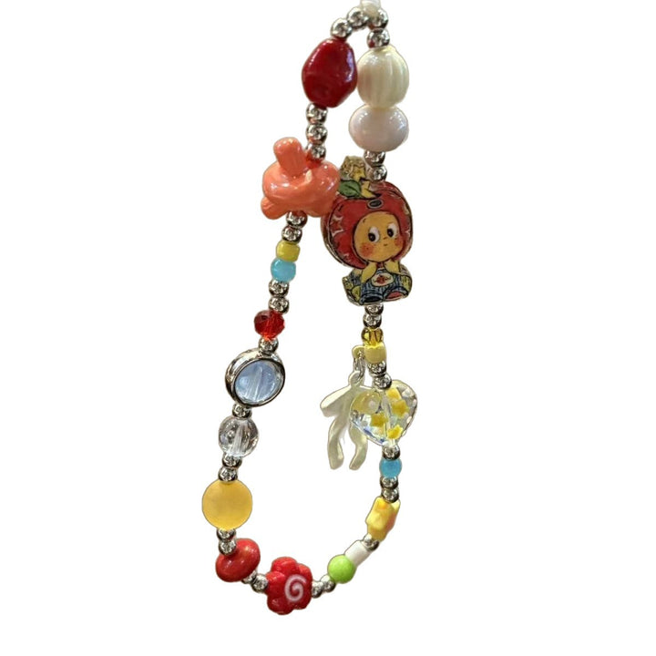 Fun-Themen Perlen Charme Brillenband Karnz
