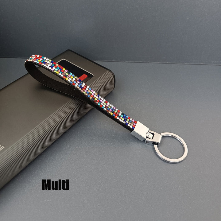 Eleganter Strass-Schlüsselanhänger Strap Karnz