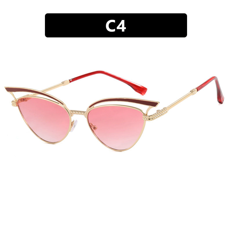 Damen Cat-Eye Brille mit filigranem Designelement Karnz