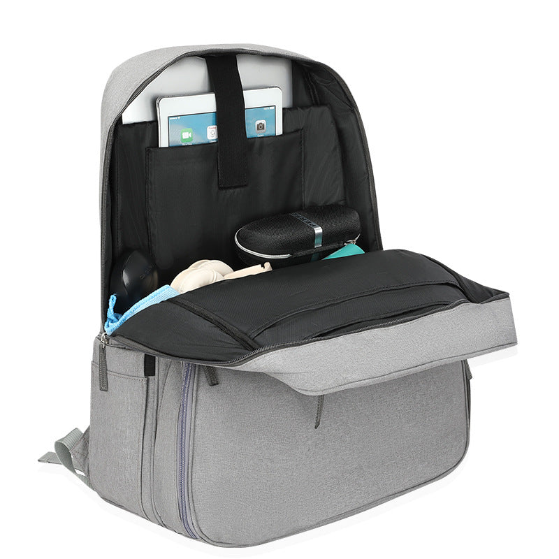 Multi-Compartment Fitness-Rucksack mit Schuhaufbewahrung Karnz