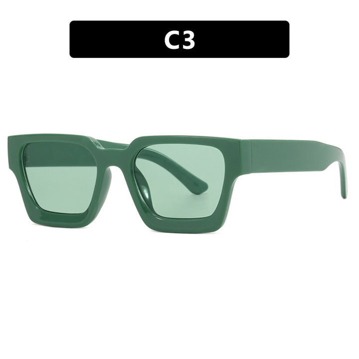 Damen Modische Lesebrille mit markante eckigen Design Karnz