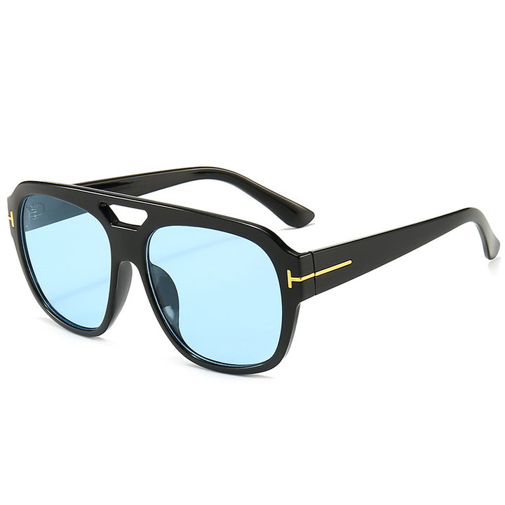 Oversized quadratische Rahmen Sonnenbrille Karnz
