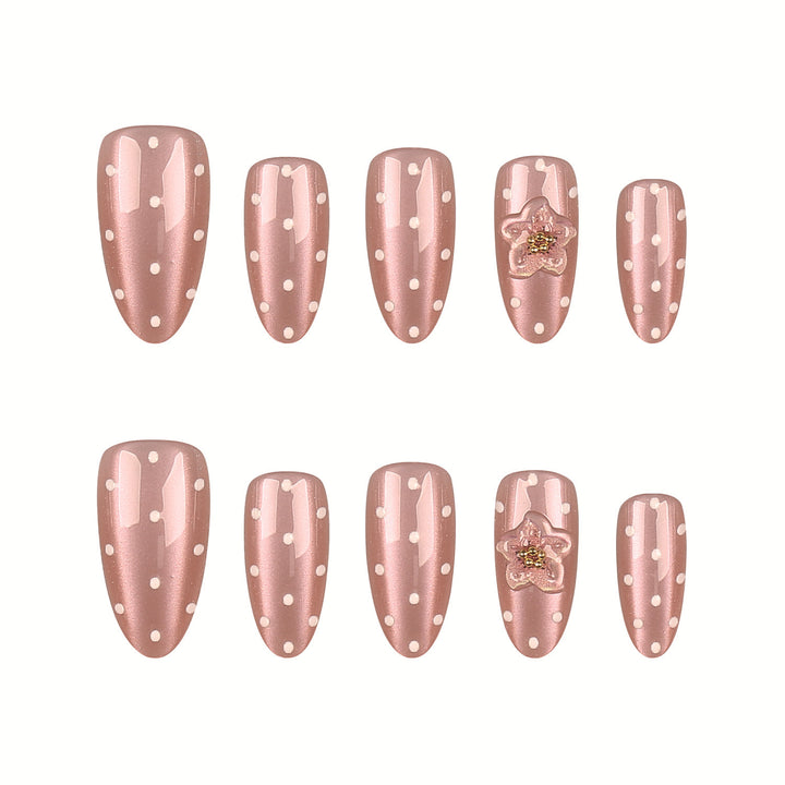 DIY Press-On-Nagelspitzen-Set mit Kleber und Feile