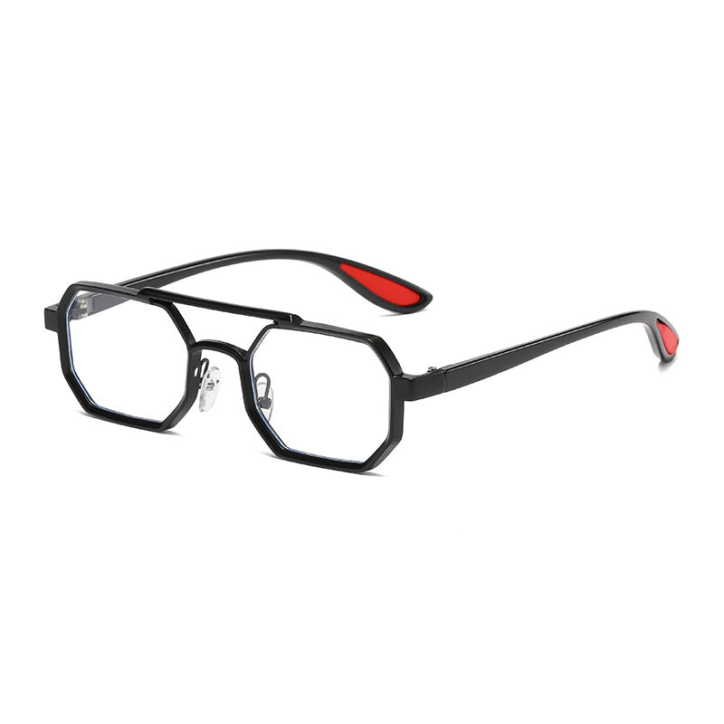 Damen modische Designer-Sonnenbrille mit exklusivem achteckigem Rahmen Karnz