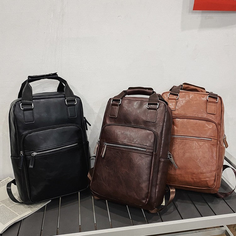 Eleganter Rucksack Aus Hochwertigem Leder Karnz