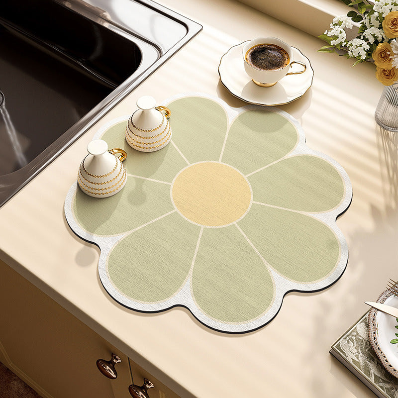 Dekoratives blumenförmiges Tischset Karnz