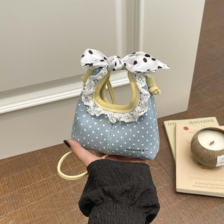 Stylische Mini-Schultertasche
