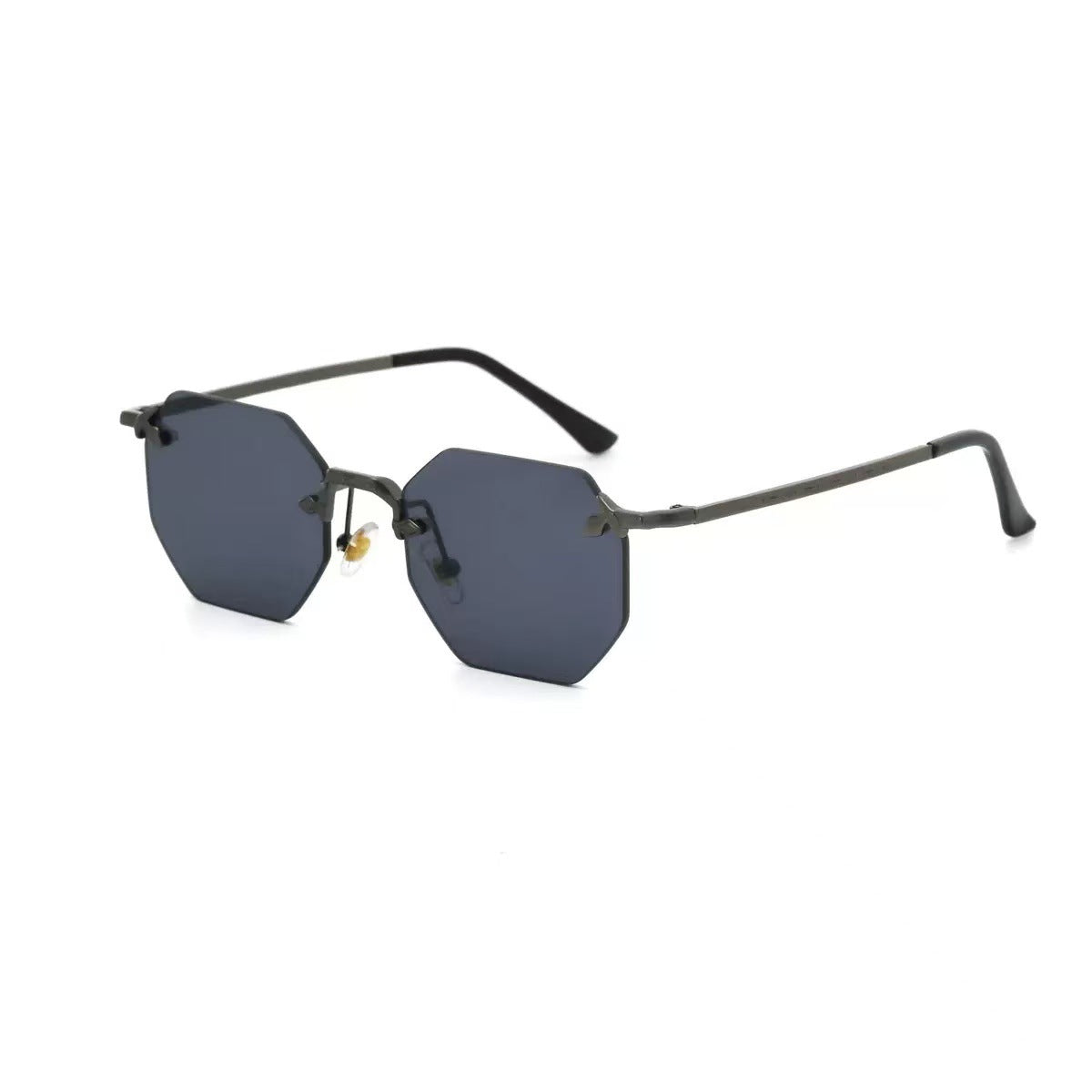 Damen stylische Sonnenbrille im modernen Oktagon-Design Karnz