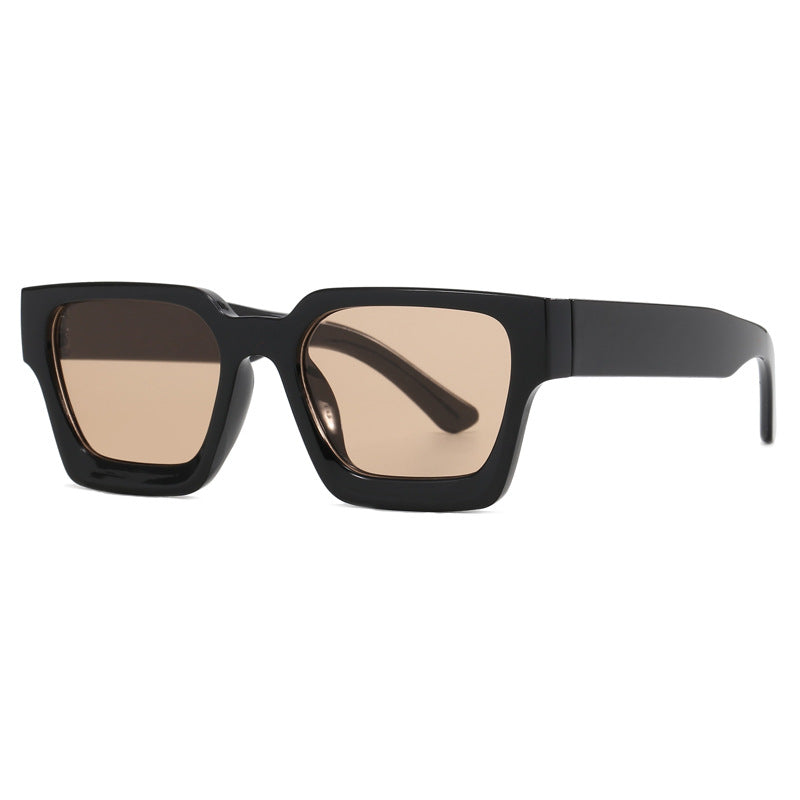 Damen Modische Oversized-Sonnenbrille mit quadratischem Rahmen Karnz