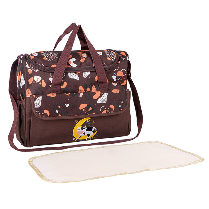 Multifunktionale Wickeltasche mit Integrierter Wickelauflage Karnz