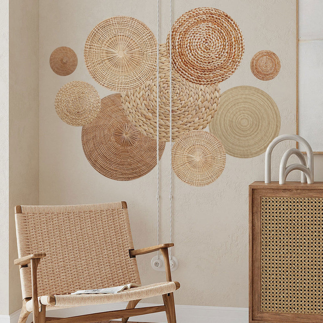 Elegante Wanddekoration Aus Naturmaterialien Karnz