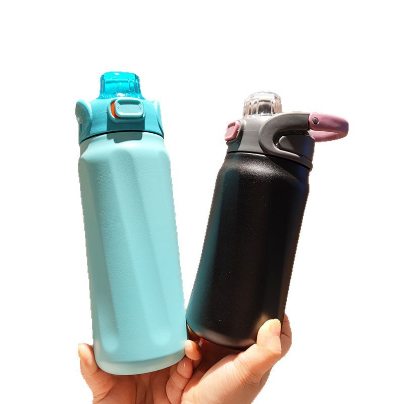 Damen praktische und stilvolle Wasserflasche mit dreifacher Isolierung Karnz