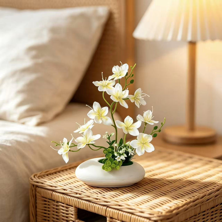 Elegante florale Mittelstück