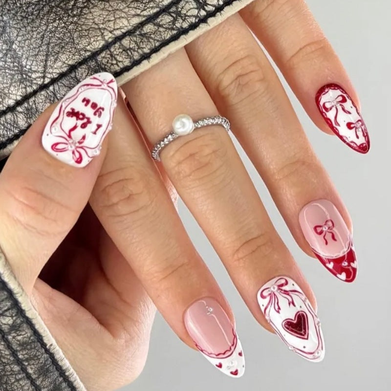 Tierisch inspiriertes Press-On-Nagelkunst-Set Karnz