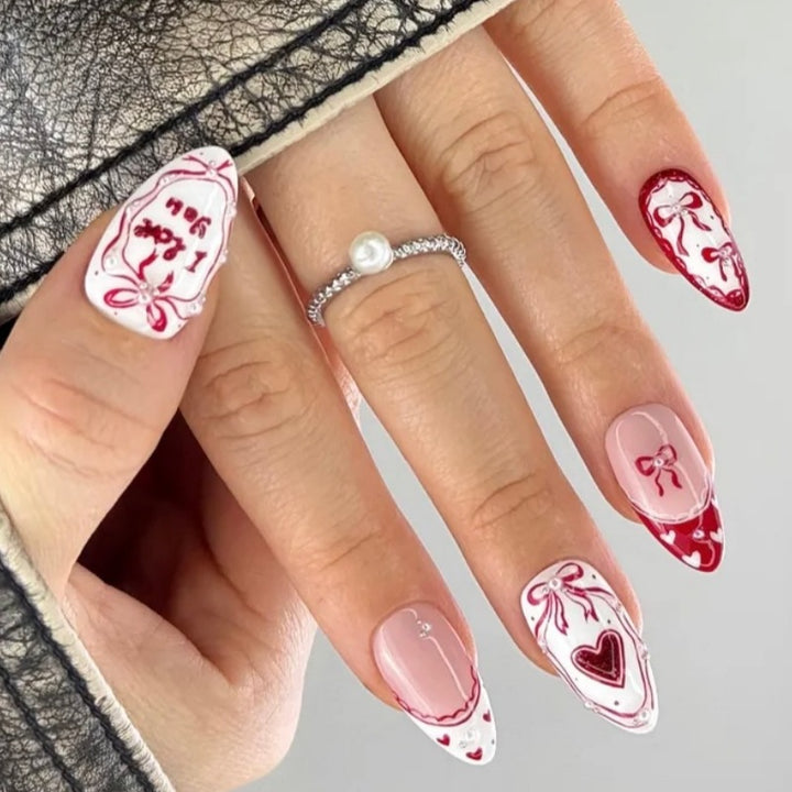 Tierisch inspiriertes Press-On-Nagelkunst-Set Karnz