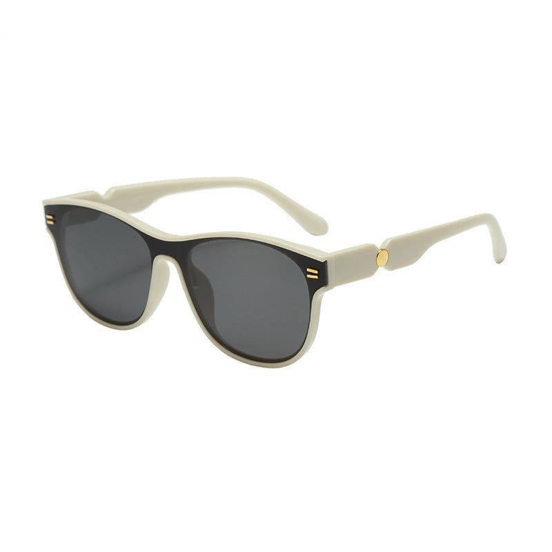 Damen modische Sonnenbrille mit einzigartigem Rahmen Karnz