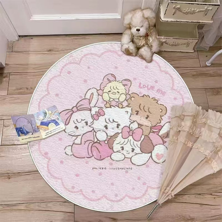Adorable runder Spielmatte