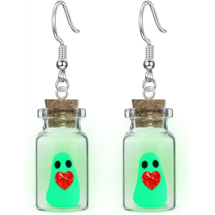 Ghost-In-A-Jar Dangle Ohrringe Karnz