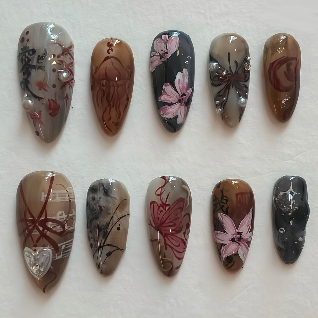 Thematic Artisan Press-On Nail Set Karnz