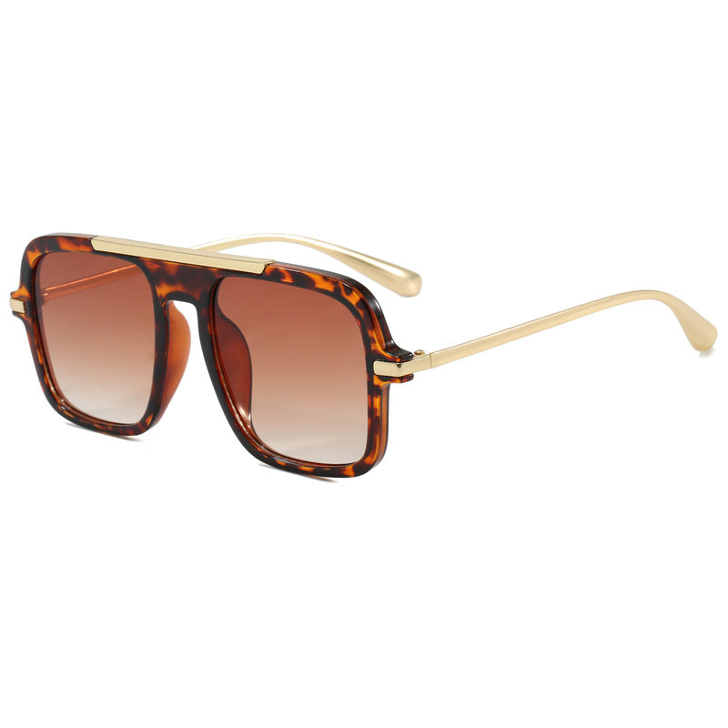 Damen modische Sonnenbrille mit angesagtem quadratischem Rahmen Karnz