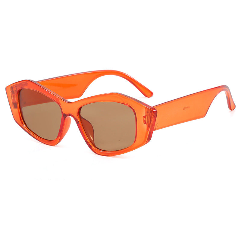 Damen Kreative Sonnenbrille im exotischen Leopardenmuster Karnz