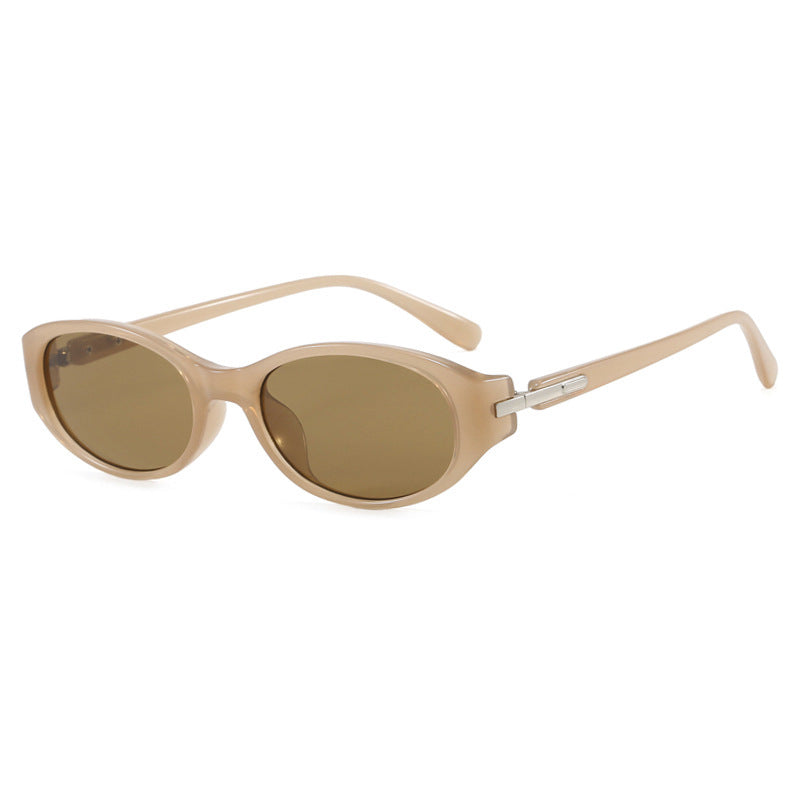 Damen cat-eye Sonnenbrille mit robustem Rahmen und polarisierenden Gläsern Karnz