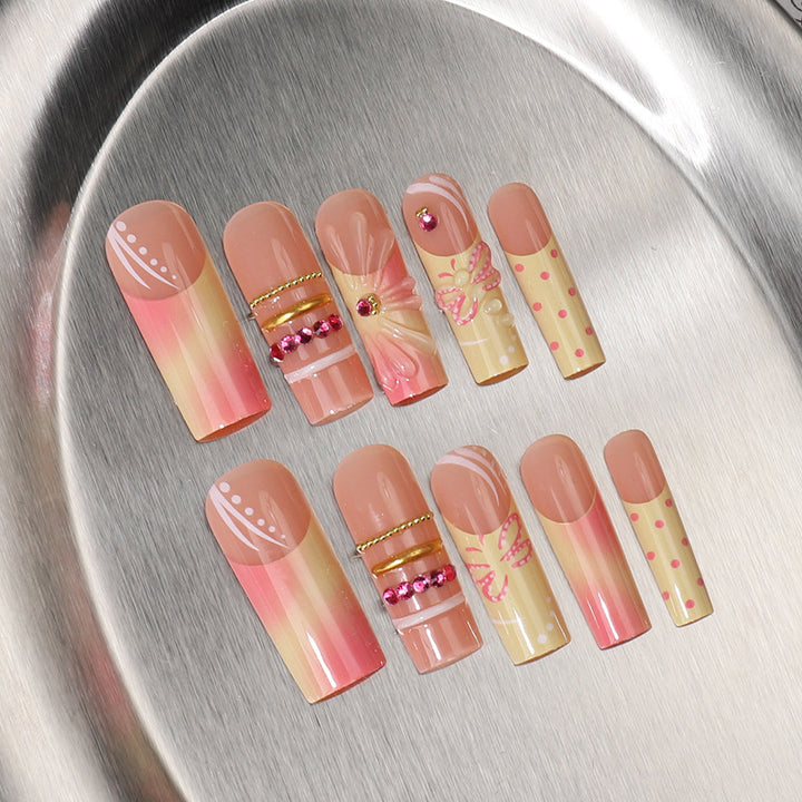 Kreatives Press-On Nagelset Karnz