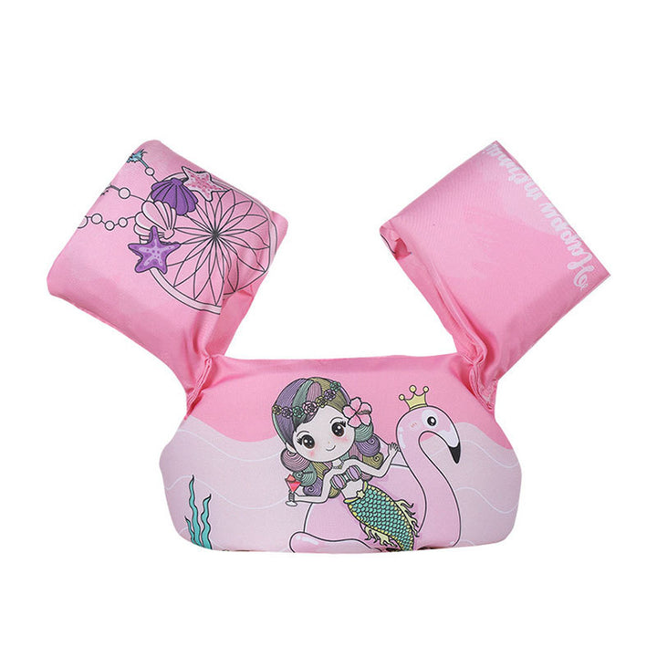 Damen Aufblasbare Schwimmhilfe mit farbigem Flamingo-Design Karnz