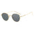 Damen elegante Sonnenbrille im modischen Ovale-Design Karnz