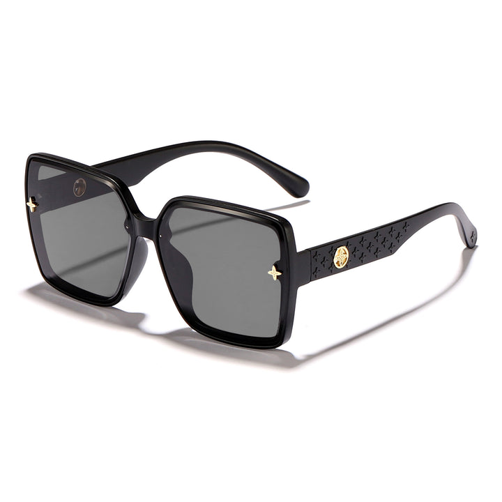 Damen oversized quadratische Sonnenbrille mit elegantem Design Karnz