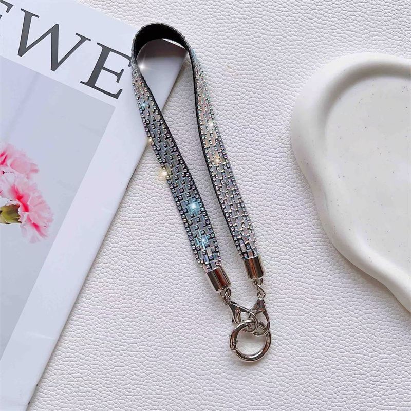 Dekorativer Strass-Handy-Lanyard Karnz