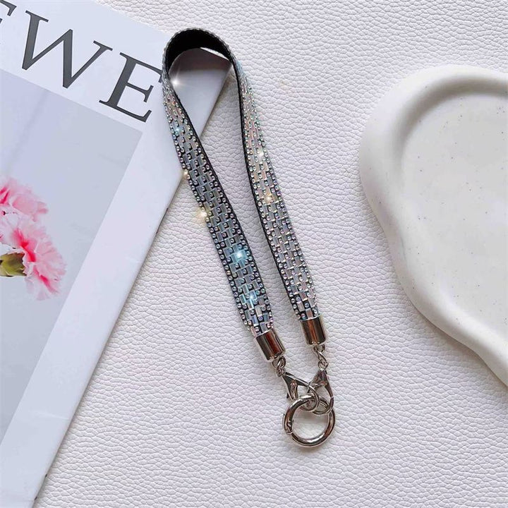 Dekorativer Strass-Handy-Lanyard Karnz