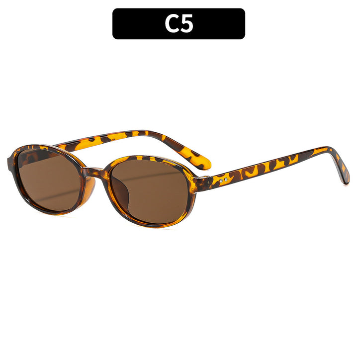 Chic Ovale Rahmen Brille