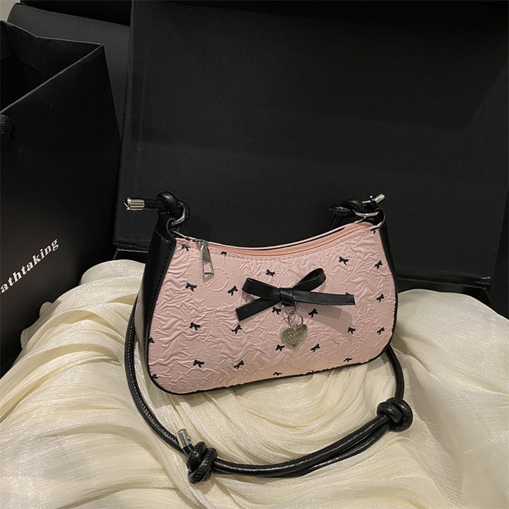 Charmante mit Schleifenverzierung Handtasche Karnz