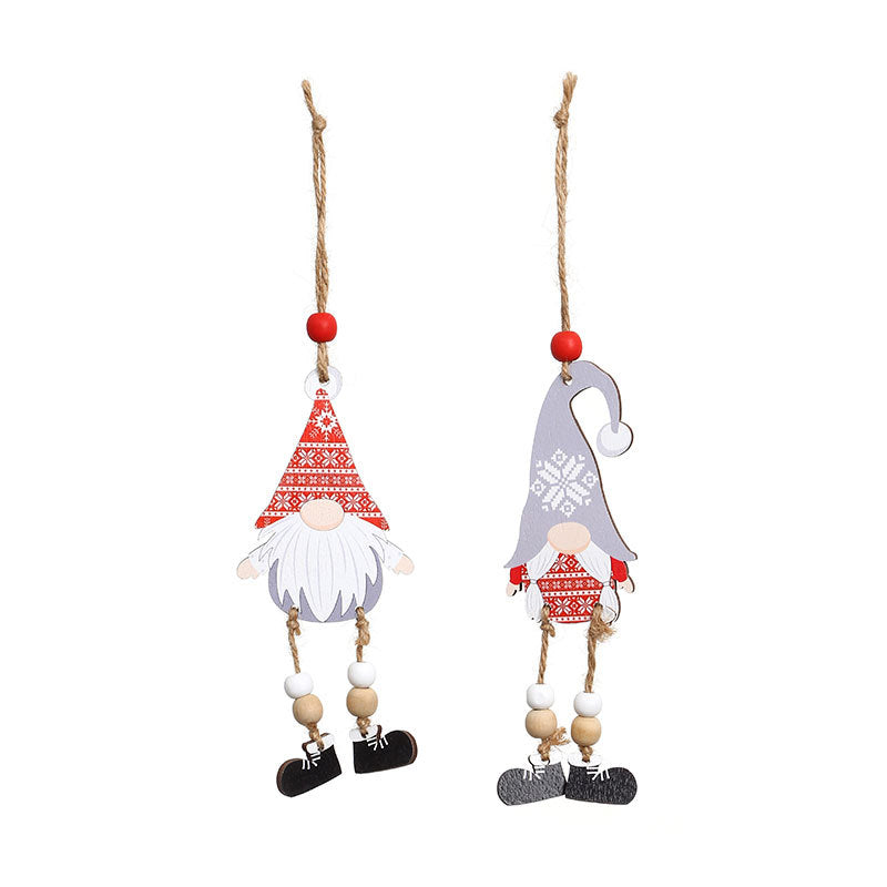 Dekorativer Holzgnom Ornament Karnz