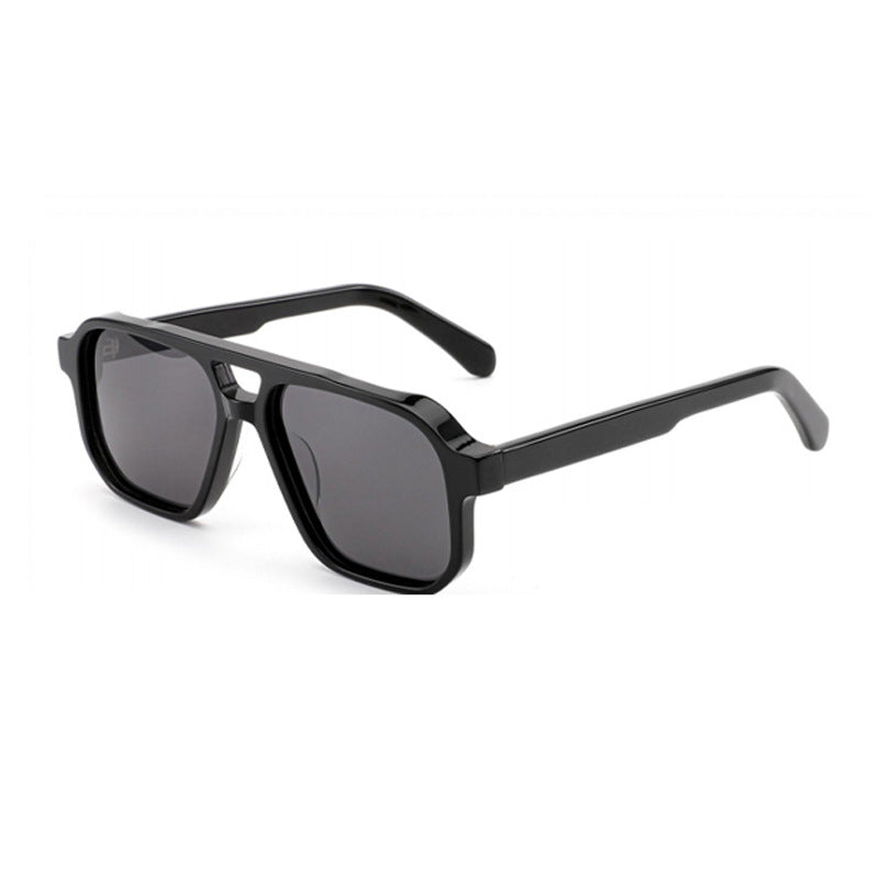 Damen Sonnenbrille im modernen, geometrischen Design mit robustem Rahmen und UV-Schutz Karnz