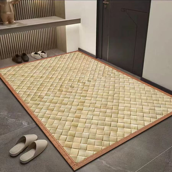 Bamboo Texturierten Fußmatte
