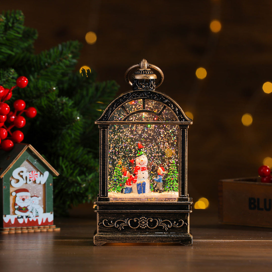 Beleuchtete Musikalische Weihnachtslaterne Karnz