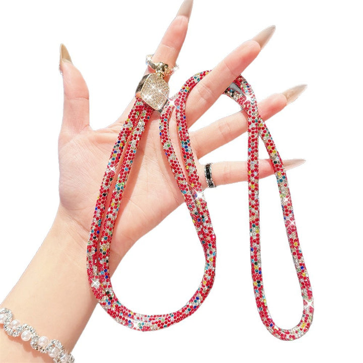 Rhinestone-besetzte Brillenband Karnz