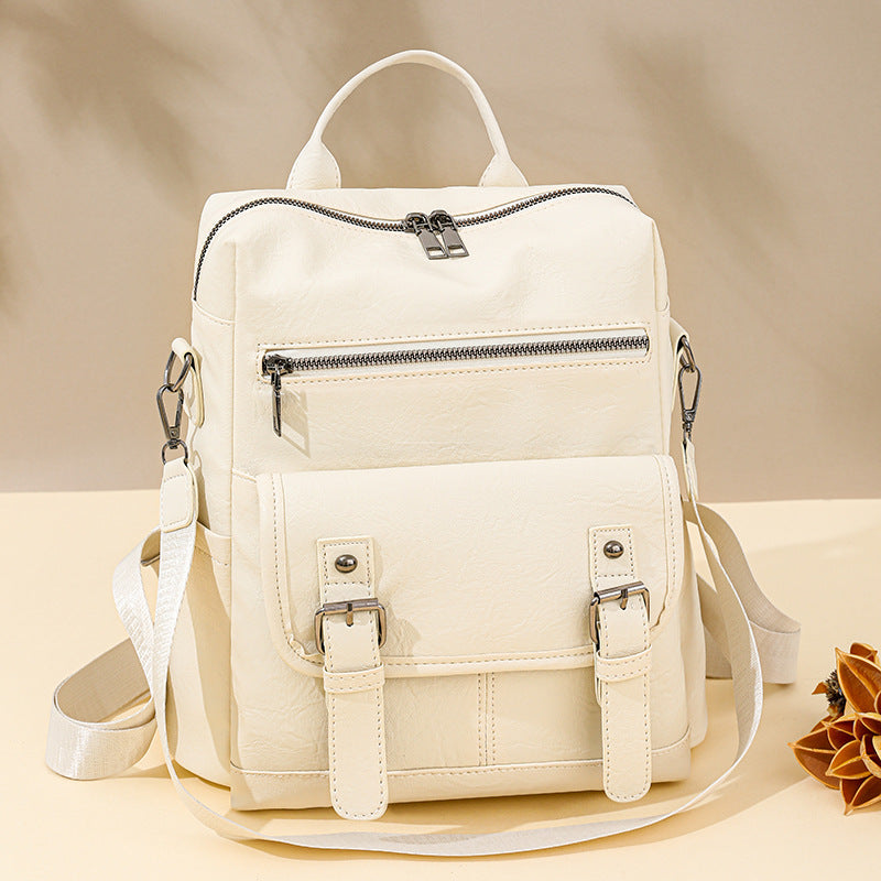 Vintage Leder Rucksack Karnz