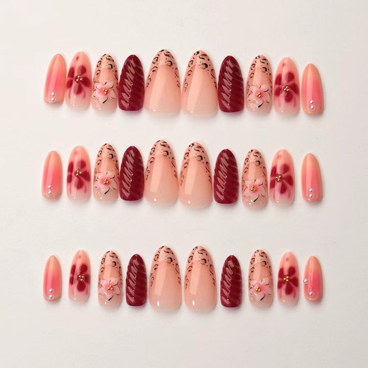 Floral Artistry Press-On Nail Set Karnz