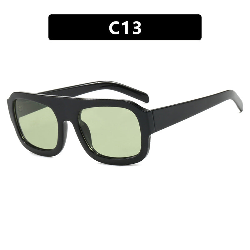 Damen modische Sonnenbrille im schützenden Oversized-Format Karnz